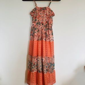 Floral Print Long Dress🌼